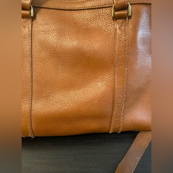 MADEWELL Glasgow English Saddle Leather Satchel Top Handle Shoulder Bag B6386 - Picture 4 of 16